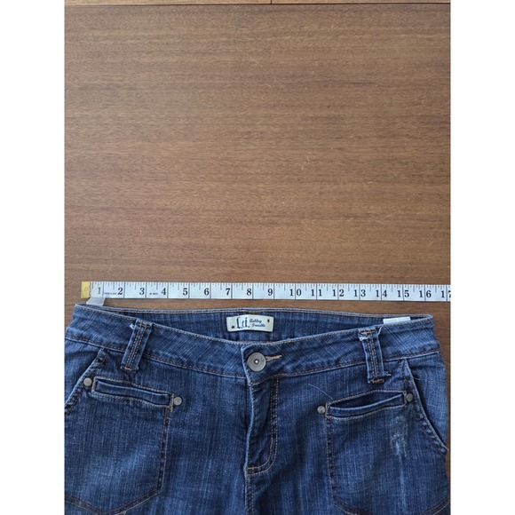 Vtg Lei Ashley Trouble Flare Jeans Womens 13‎ - Picture 6 of 11